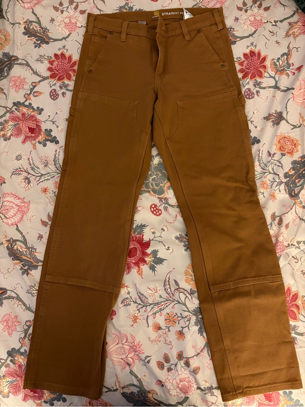 Carhartt Women’s Straight Fit Flex Workwear Pants - Carhartt Brown